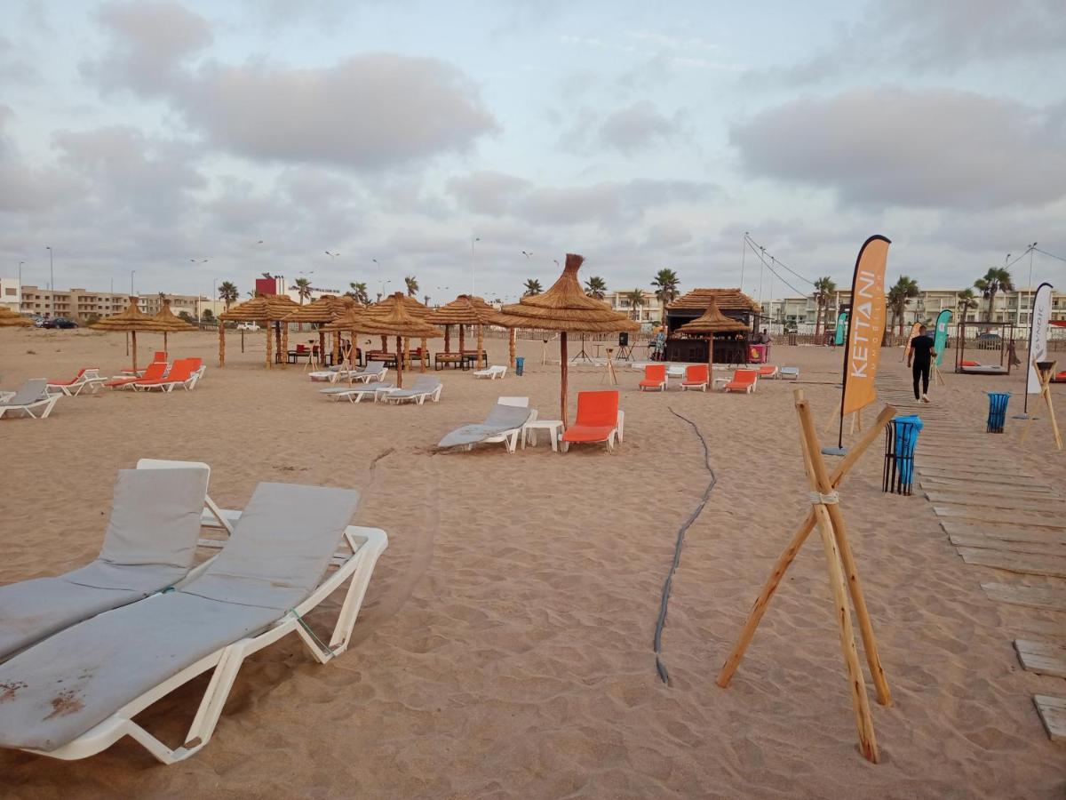 CASABAY Sidi Rahal, appartement avec accés direct à la plage et piscine Sidi Rahal  Exterior foto